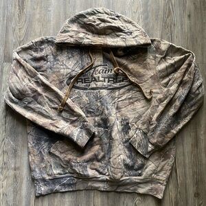 Real tree Camo Hoodie Size M Men’s